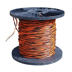 RK 2x2,5 300m - Tvunnet kabel